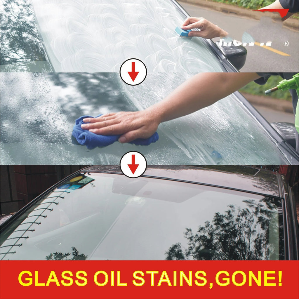White English packaging of 15ml automotive glass rainproof agent for car windscreen treatment