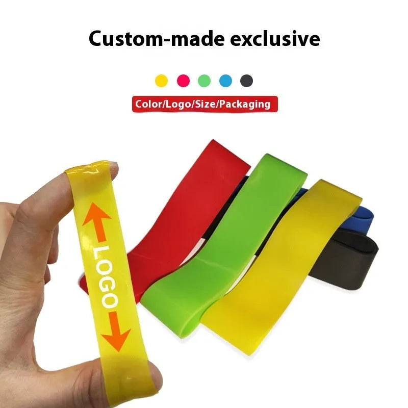 5-piece latex thumb stretch brace set, each band 16 x 2 cm, adult hand-muscle developer for fitness and music practice