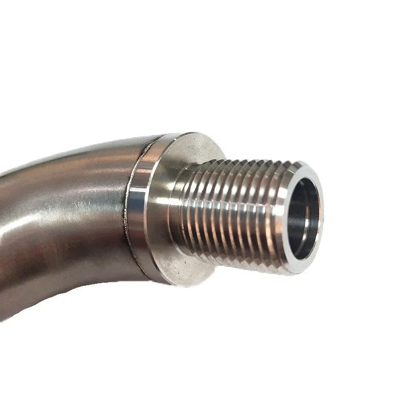 Car M18 x 1.5 temperature sensor adapter with gas flow cross-over function