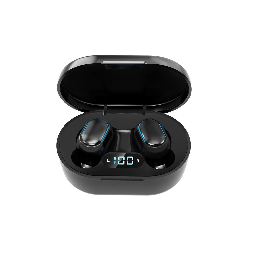 E7S wireless binaural mini in-ear sports Bluetooth headset with ear hook, available in multiple colours