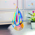 Rainbow electroplated crystal pendant garden decoration for Christmas trees