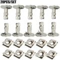 Universal lower screw set for engine transmission cover, 20pcs, for Audi Volkswagen