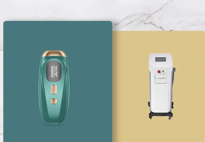 IPL hair removal device with photon rejuvenation, 5 energy gears, 430nm-1200nm, green or white, 200g