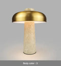3W LED desk lamp with touch dimming and Type-C rechargeable battery on a wooden desk