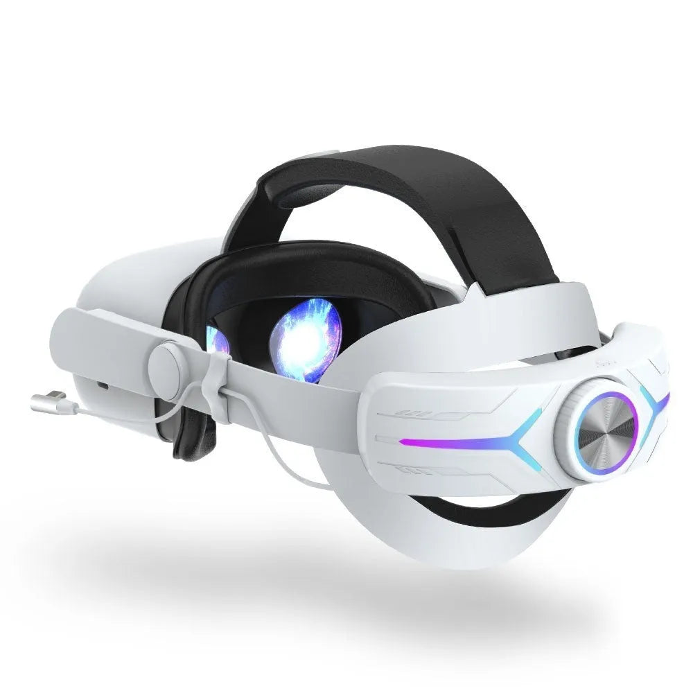 VR headset charging station 8000mAh handheld ABS black white elite colour
