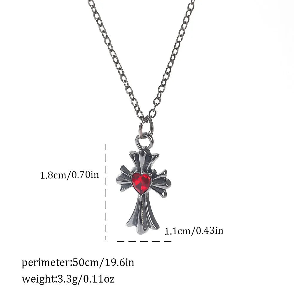 Dark style Halloween necklace with electroplated zinc alloy spider or bat pendant for Gothic costume wear