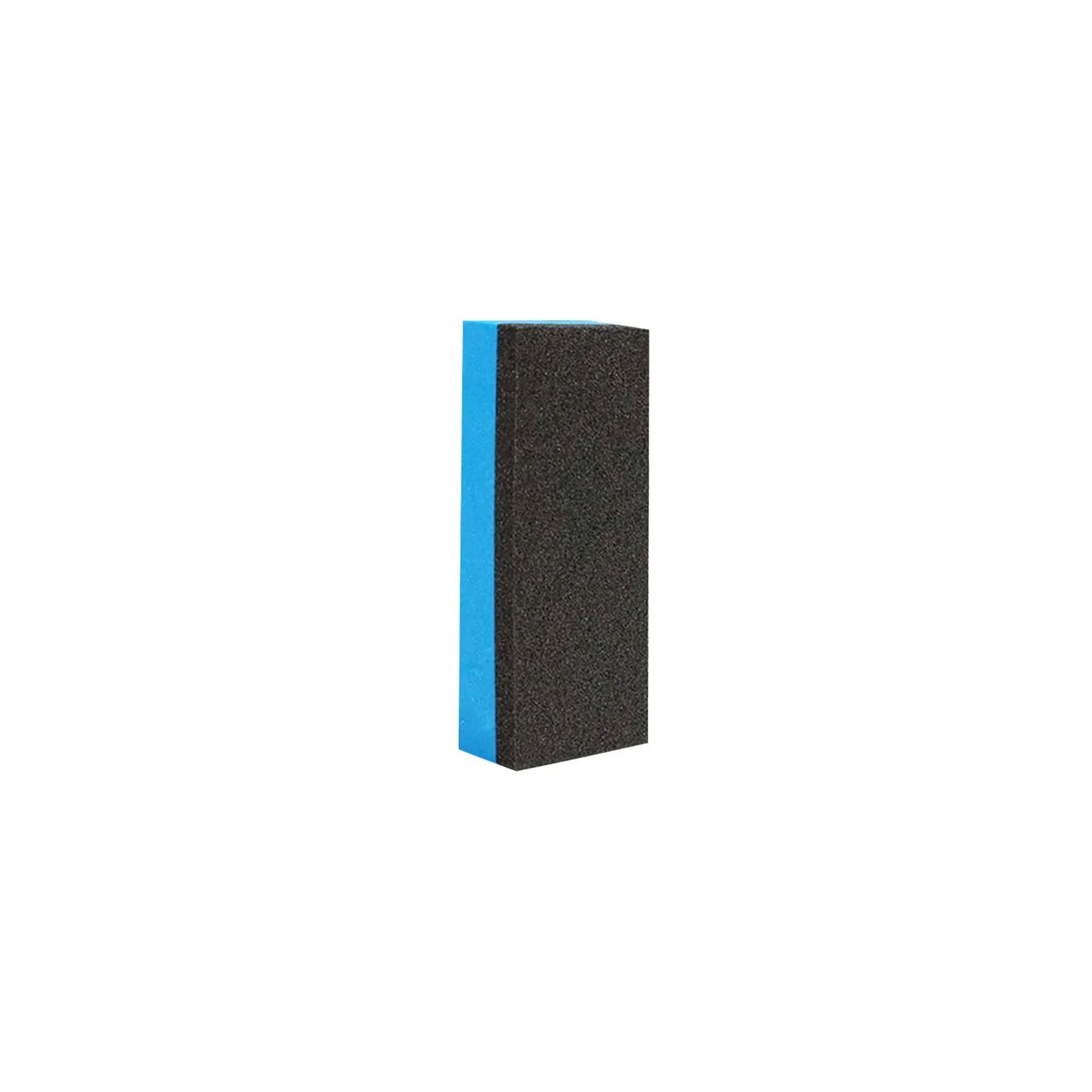 Automotive iron powder rust remover spray bottle with blue sponge and towel for car cleaning