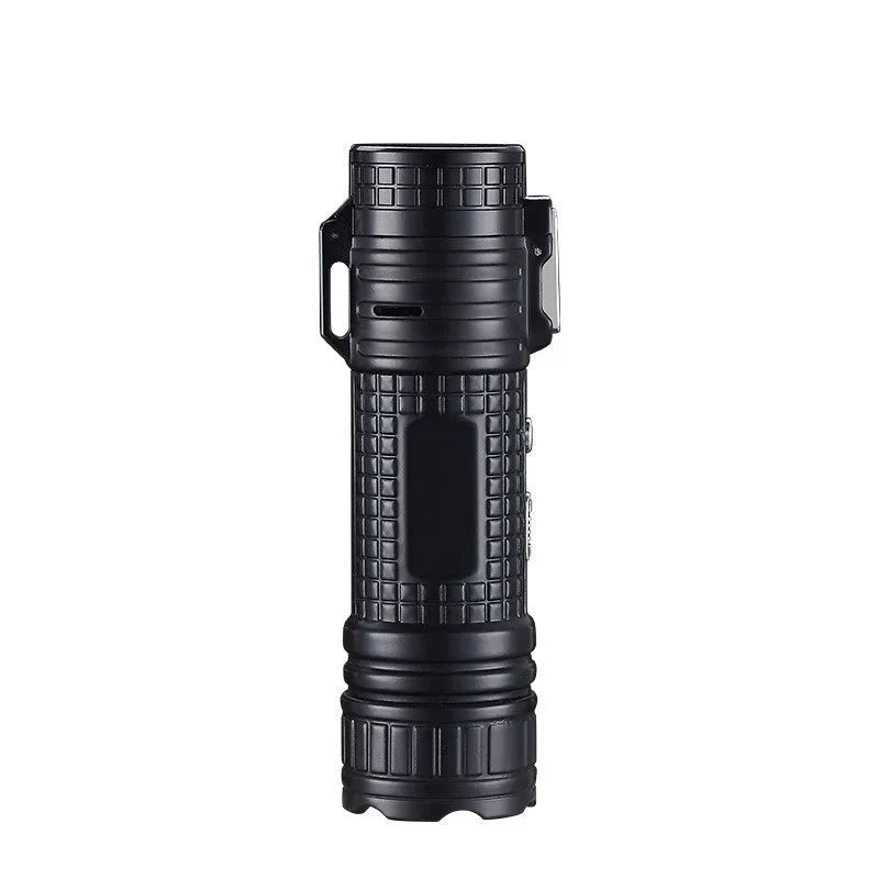 TH727 multi-function waterproof metal torch lighter in five colour options