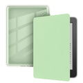 Magnetic acrylic protection cover for Kindle Paperwhite in dark night green with flip design and fall protection