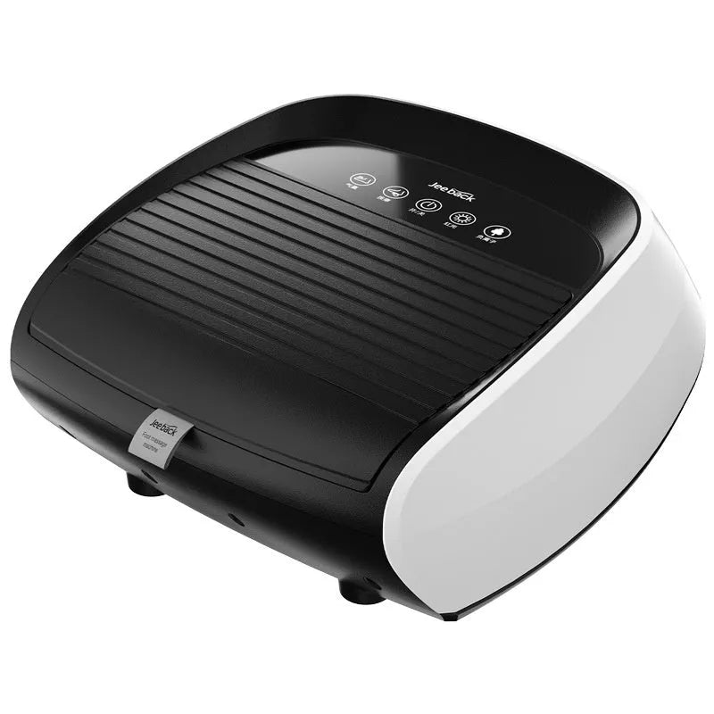 Flip automatic foot sole massager in red, black or white colour with infrared physiotherapy function