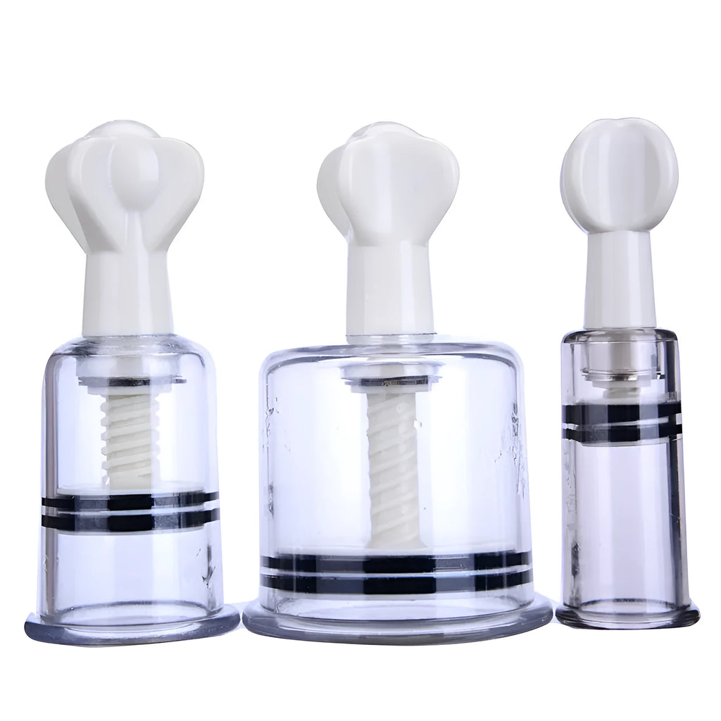 Supplies Toys Mei Mei Teaser Suction Nipple Stimulation Breast Pump in ABS plastic with three size options