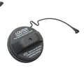 Snap-on plastic fuel tank cap for Toyota car filler neck