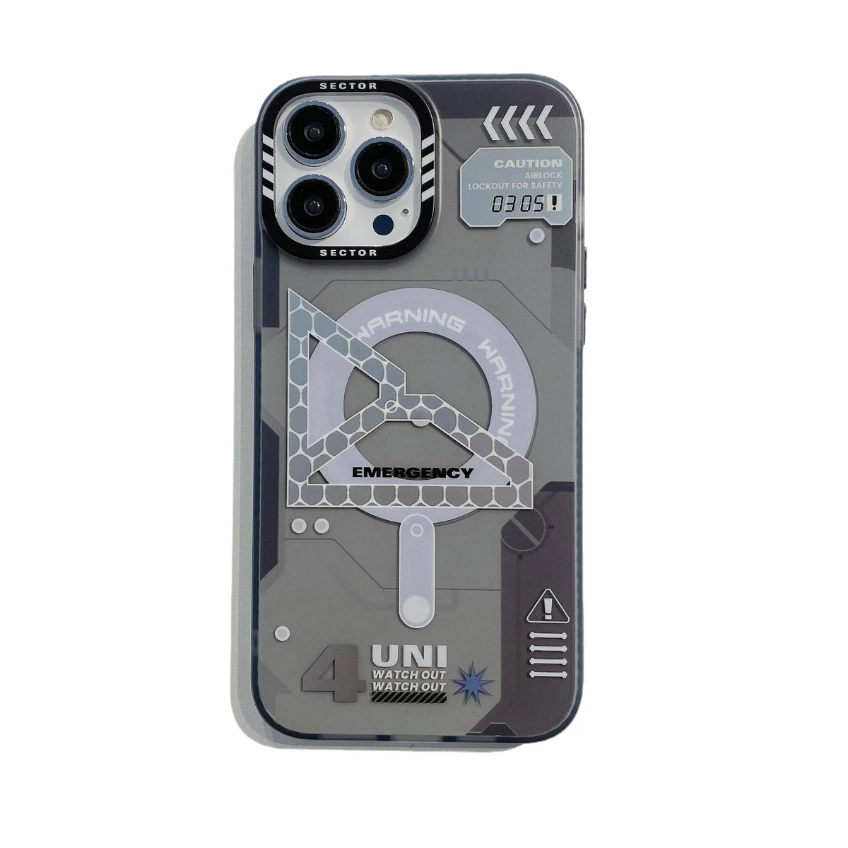 Magnetic frosted iPhone case for 15 Pro Max in black, grey, and light greenish blue with PC anti-fingerprint cover