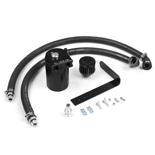 Aluminum alloy oil separator for Ford Expedition in black, red, blue, or silver colour options