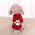 Two-legged wool dog sweater solid colour casual style available in multiple sizes