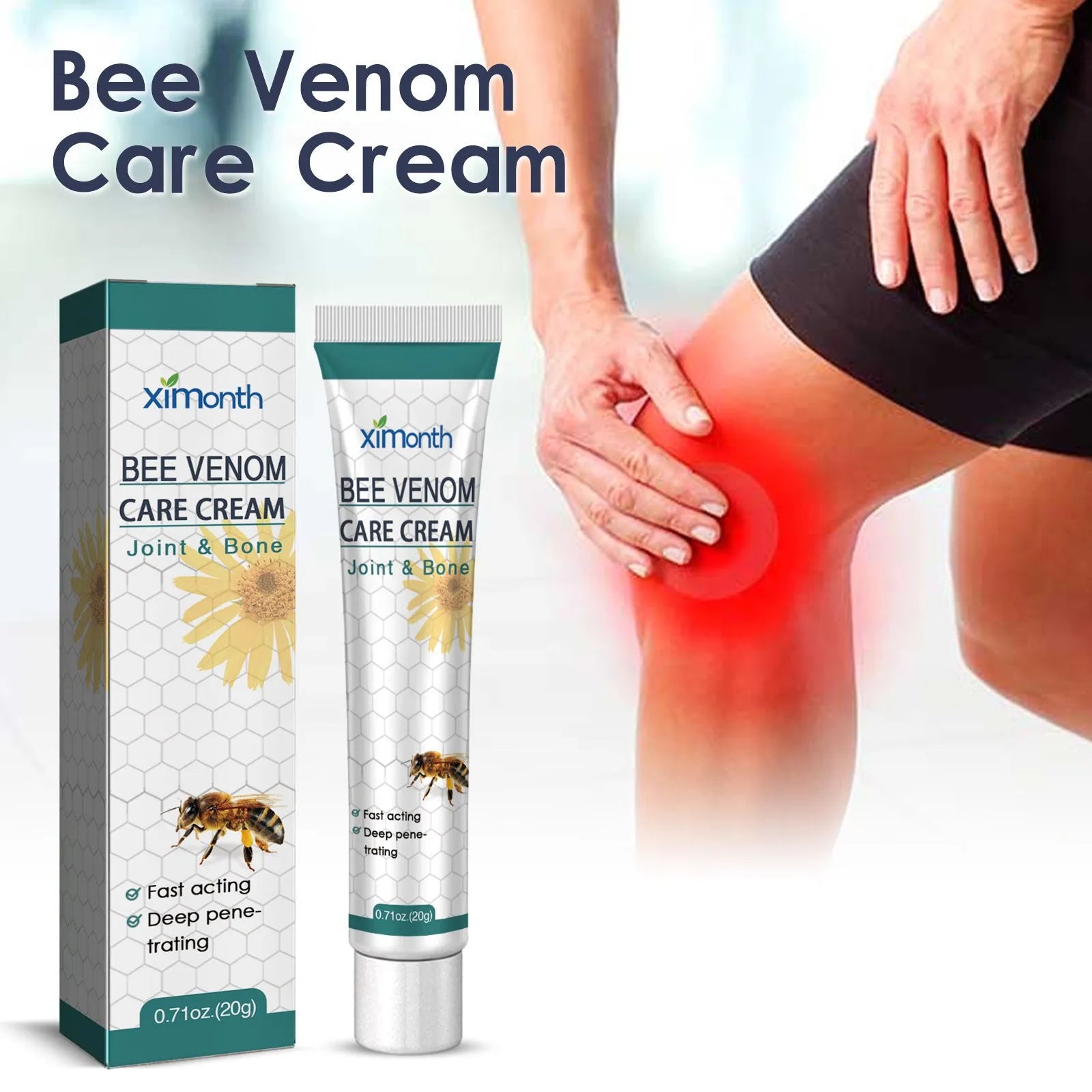 20g tube of joint pain massage care cream for topical application