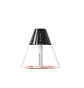 White plastic desktop USB humidifier with atmosphere lamp, single fog outlet, compact design for small rooms