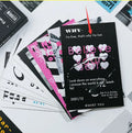 Two simple fresh style printed postcard designs for gift messages and blessings.