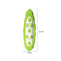 Green and purple simulation dog toy for large breed chewing resistance with meat-scented attraction