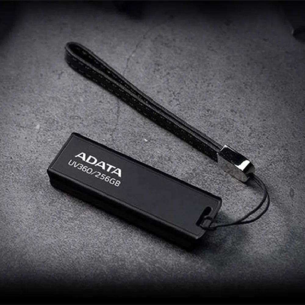 Black waterproof flexible USB drive for car use with USB 3.2 Gen1 interface