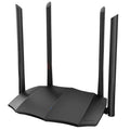 Dual-band gigabit wireless router with three expansion slots measuring 365mm by 286mm
