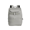 Large-capacity travel bag with omnidirectional wheels, Oxford cloth, waterproof, expandable, dry-wet separation, unisex blue and grey