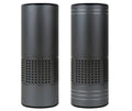Aluminium alloy car air purifier with display screen and USB cable for 7-seat vehicles.