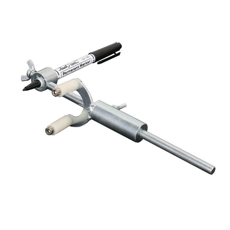 Metal wheel brow scriber depression repair tool with carry bag