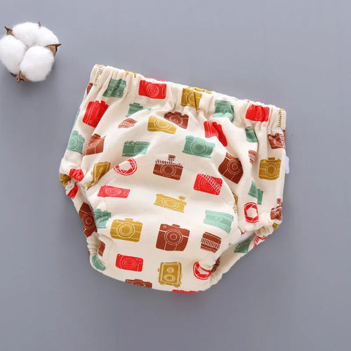 Pure cotton baby training pants, 6-layer gauze, washable diaper cover for potty training
