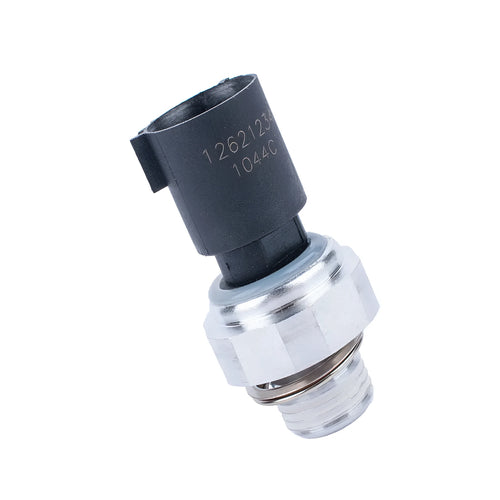 Silver automobile fuel pressure sensor for engine fuel system monitoring