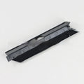 Black and white plastic hard disk baffle cover for PC drive bays
