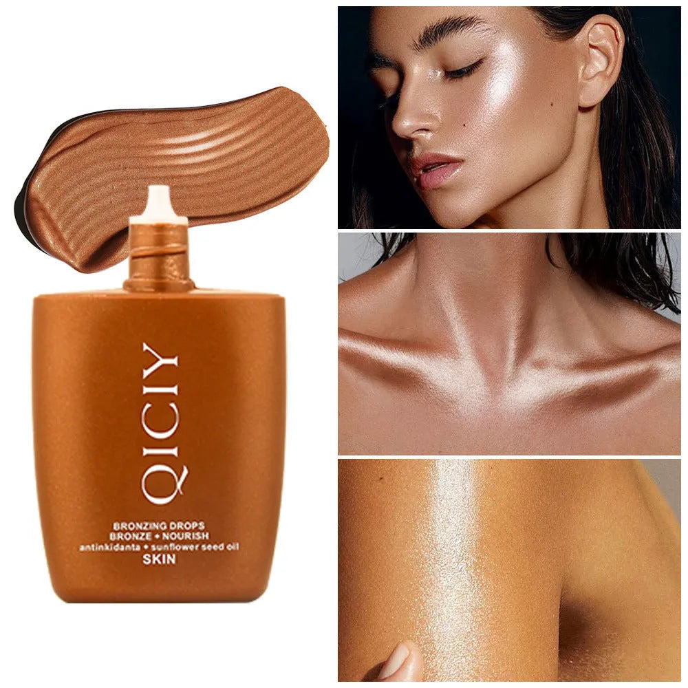 30ml face and body highlighting contour liquid cream with four colour options