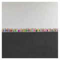 Hand painted abstract oil painting on square canvas, one panel, unframed, for modern wall decor