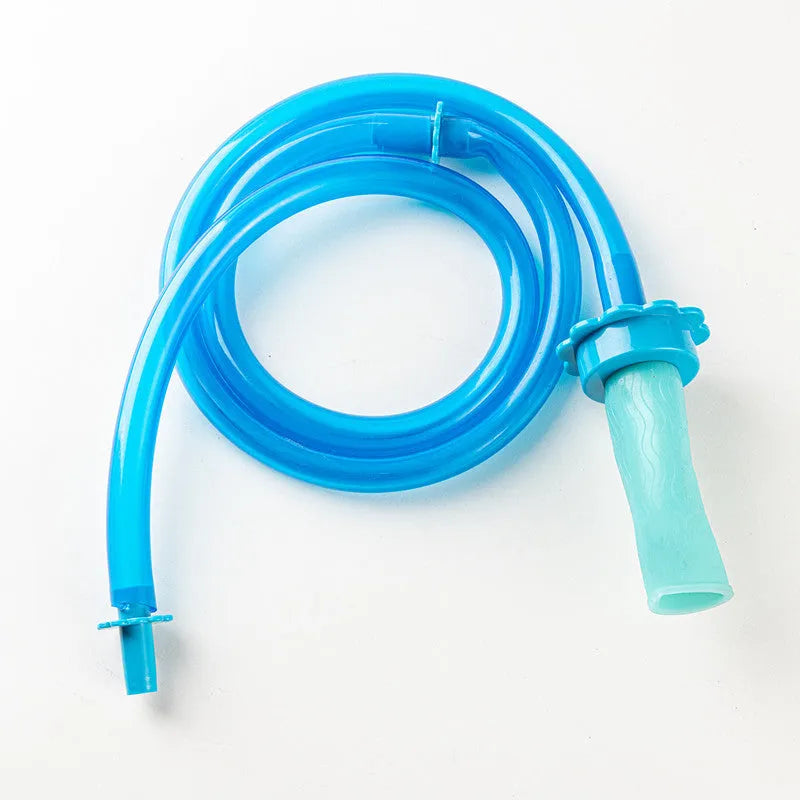 Silicone universal connector shower pipe with flexible hose and modern simplicity style, supplied in OPP bag