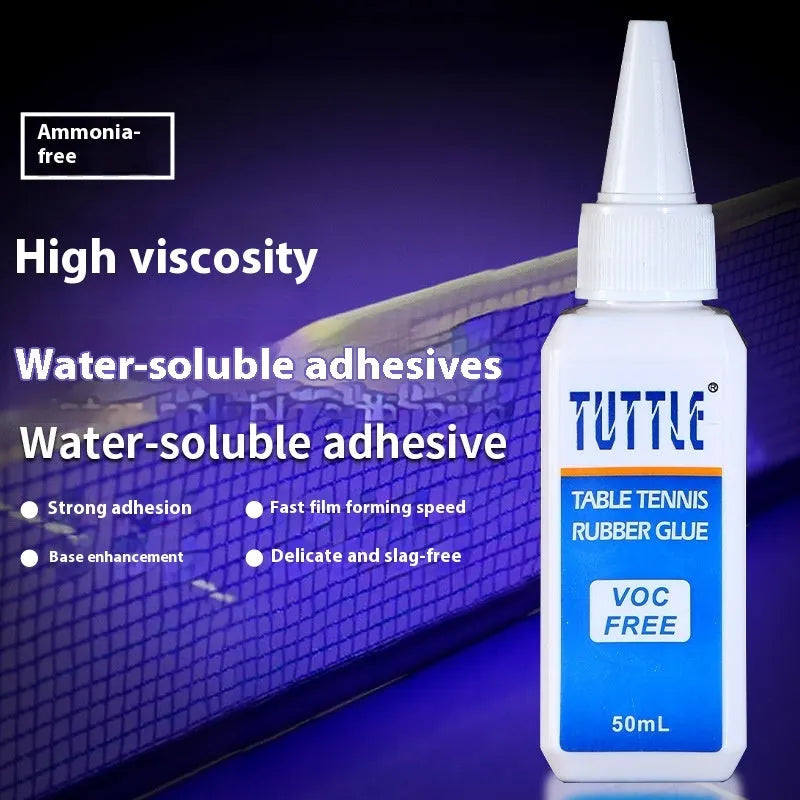 50ml bottle of inorganic water-soluble glue for table tennis racket rubber and ball games