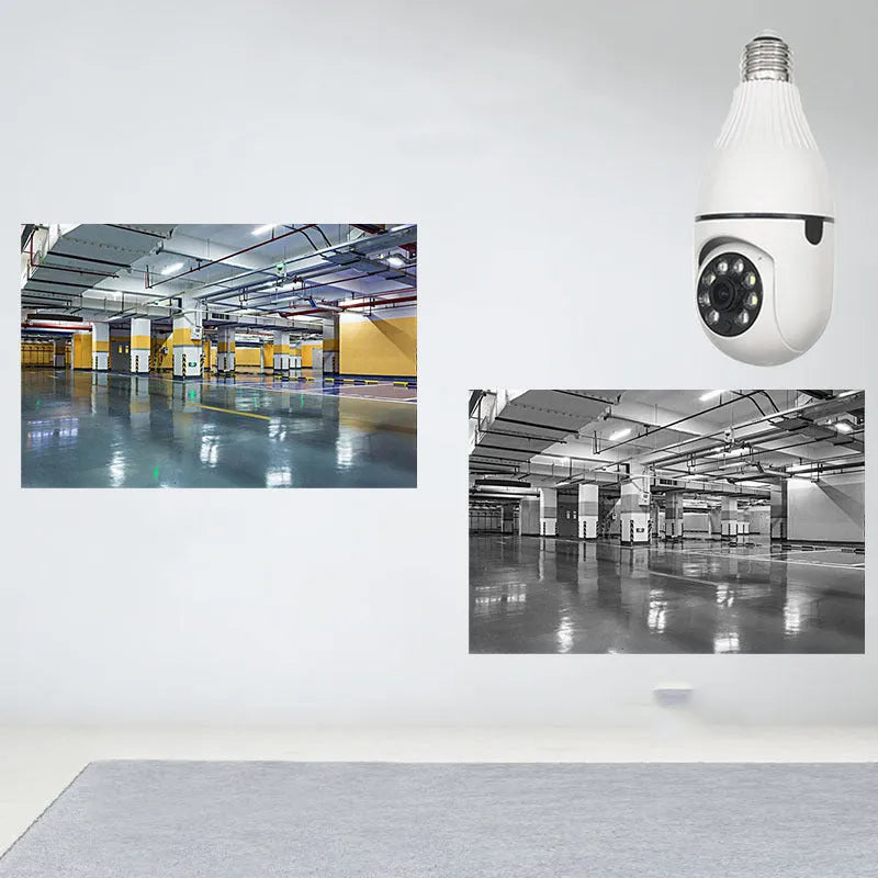 Rui Chuan Technology wireless indoor security camera with wide-angle lens for home surveillance