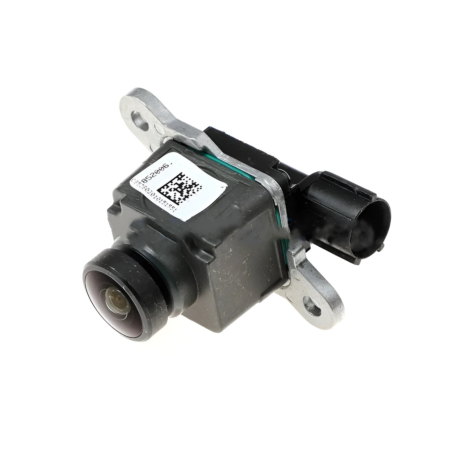 Black plastic rear view reversing camera for Dodge 1500, 2500, 3500, 4500 trucks.