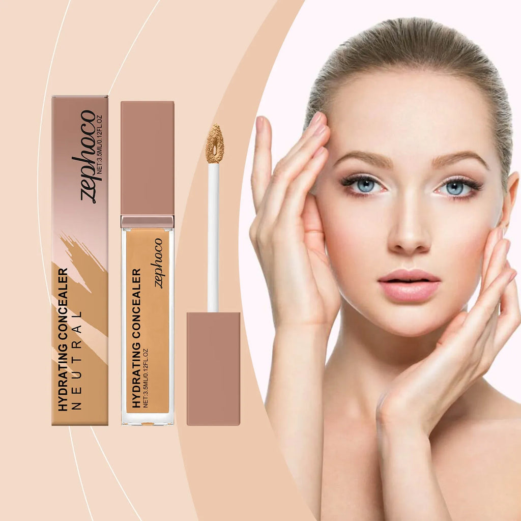 3.5ml liquid foundation concealer tube for medium skin coverage with moisturising formula