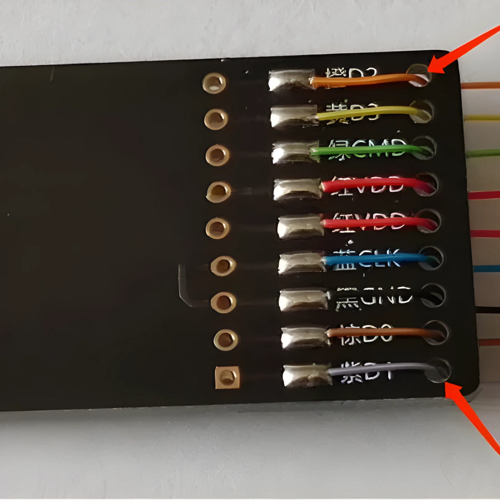 EMMC read write tool for car audio host maintenance on BMW Mercedes Audi Porsche