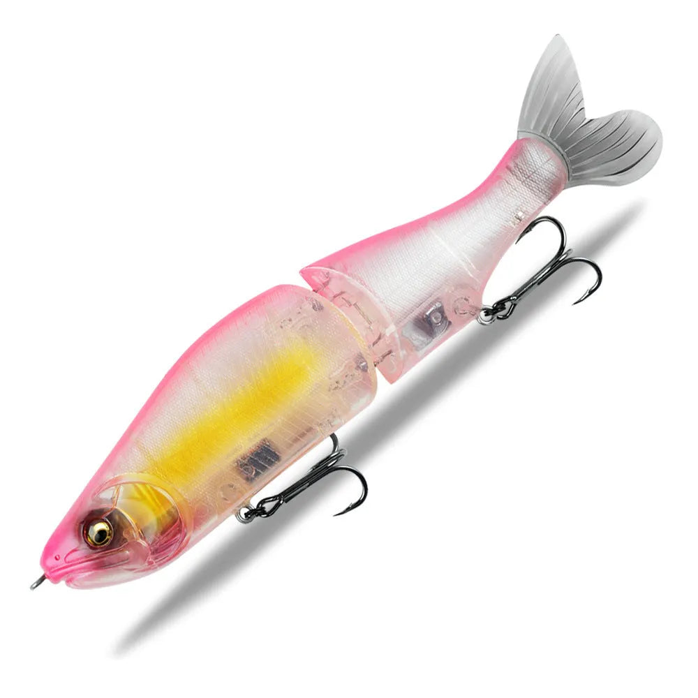 185mm plastic fishing bait for bass fishing available in multiple colours