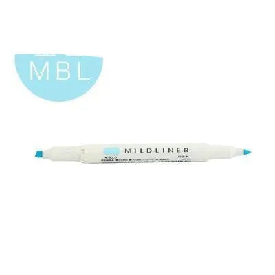 Double-headed non-erasable colour marker pen with water-based ink in 15 colours including fluorescent