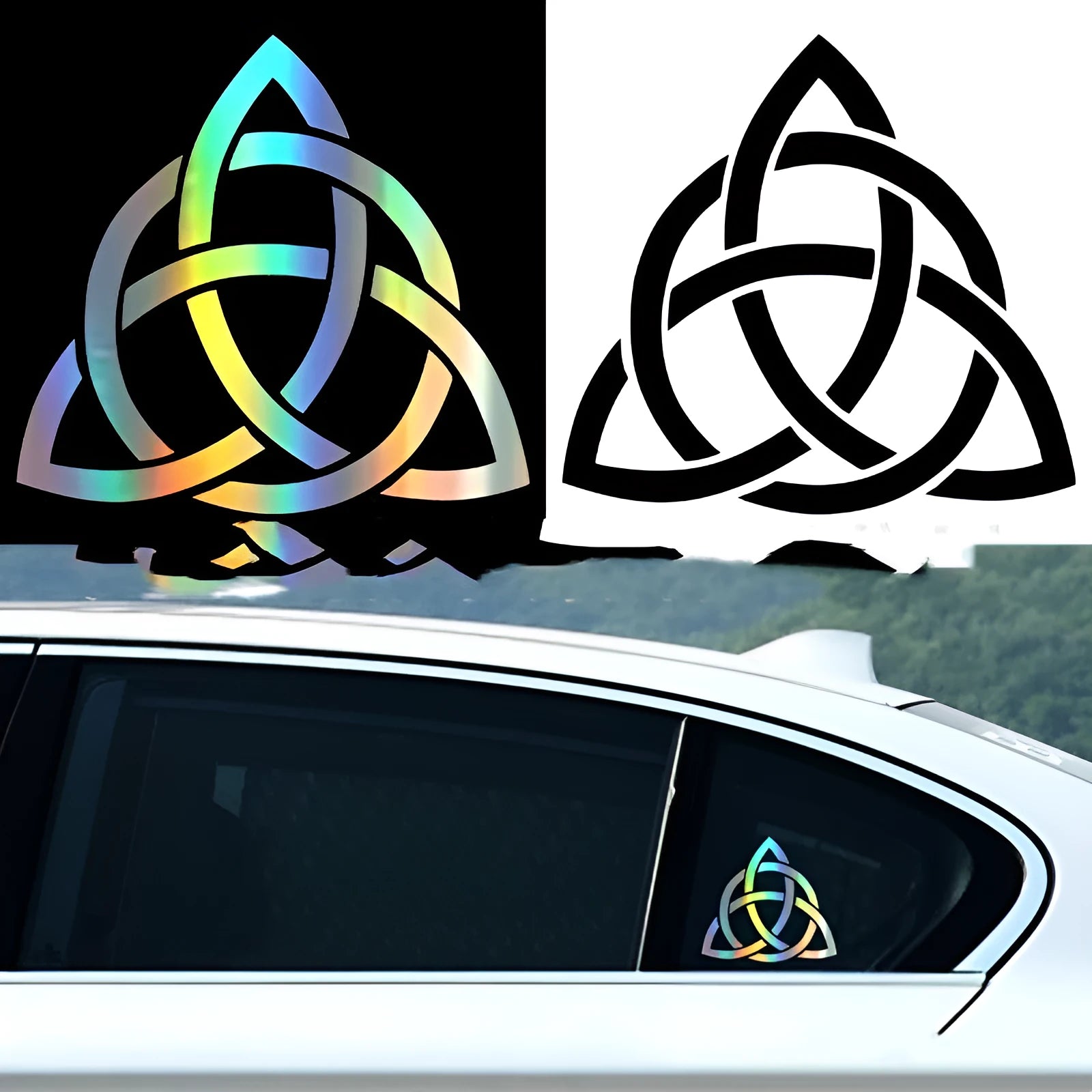 Funny automobile sticker for car body decoration with sunscreen and waterproof properties