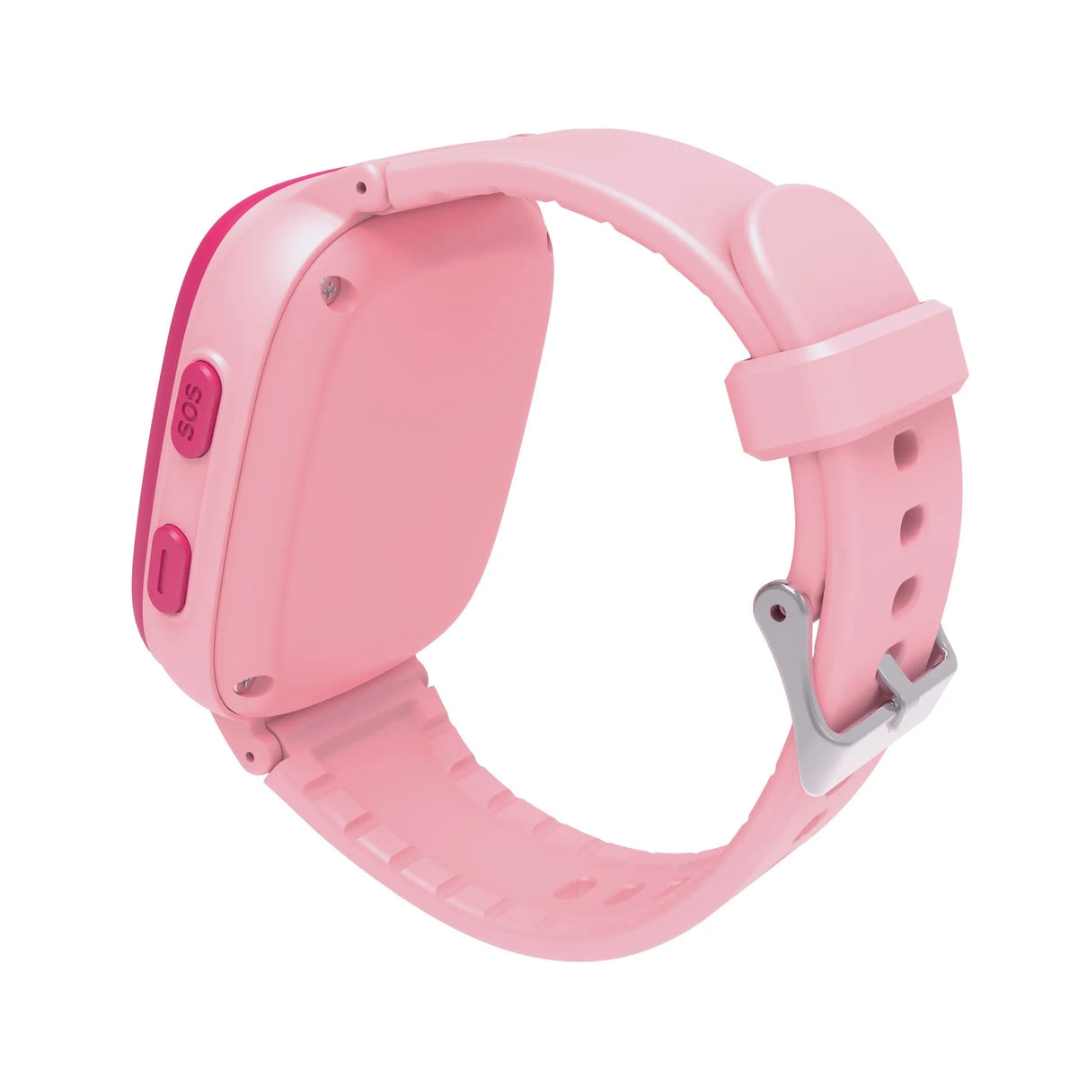 LT08 Netcom video children's phone watch in pink, waterproof with camera and mobile positioning