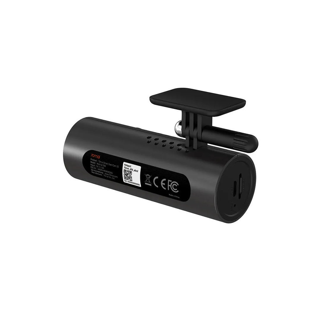 Intelligent HD night vision driving recorder 120° wide angle lens black compact dashcam