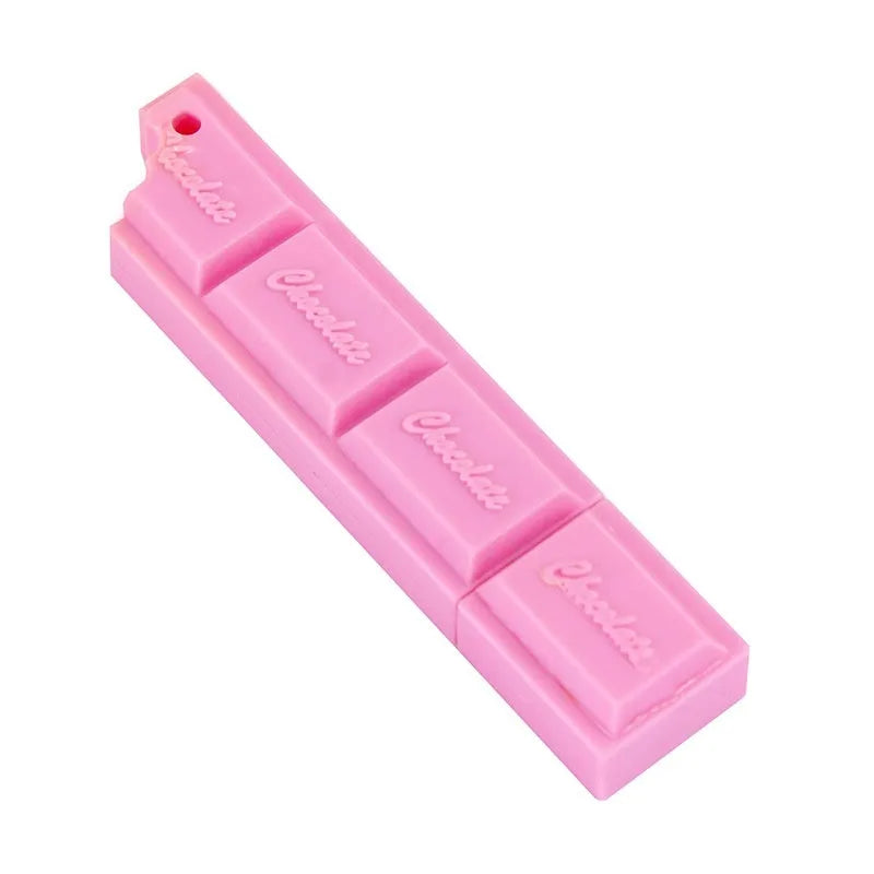 Chocolate-themed ballpoint pen with cartoon food design and 0.5mm bullet tip in three colour options