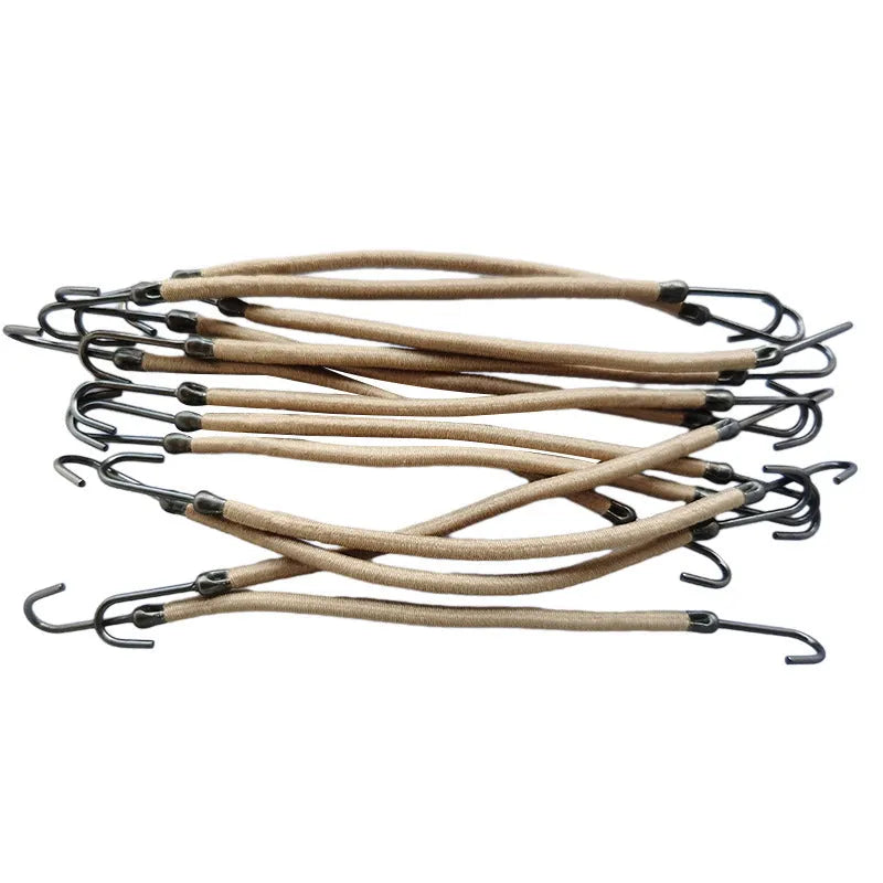 Double hook hair tool for wig making in solid colours