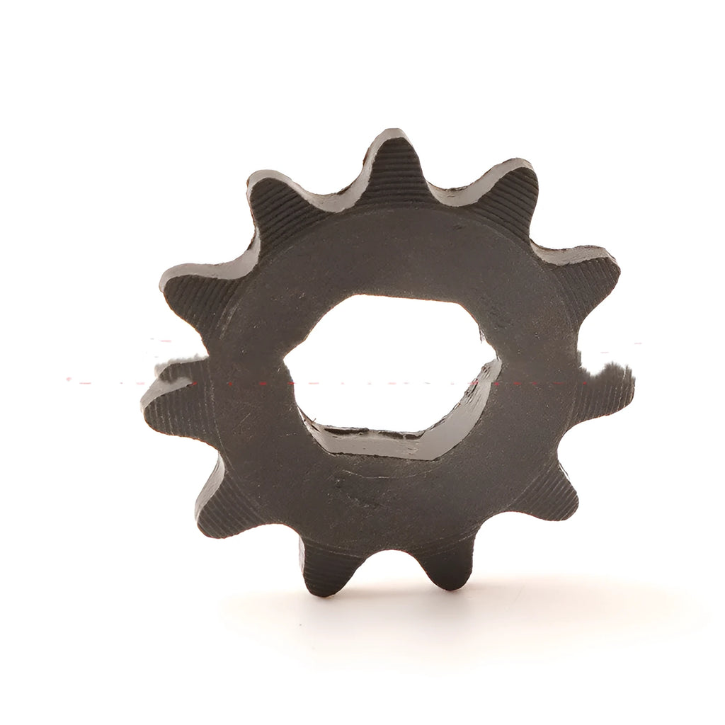 11-tooth cast iron motorcycle drive sprocket for 25H T8F chain reduction motor