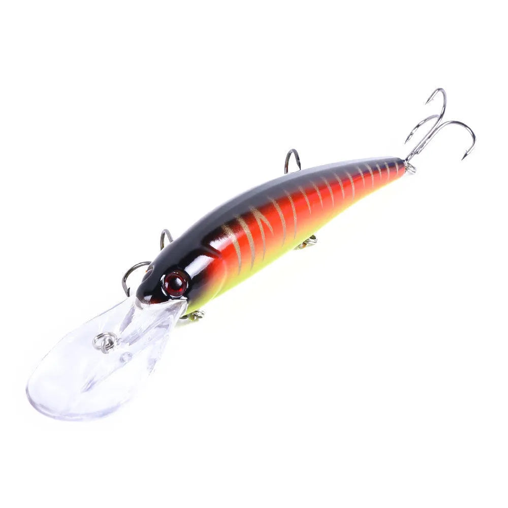 Biomimetic plastic fishing bait lure 16.5cm 21g with hook, MI124 series in multiple colours