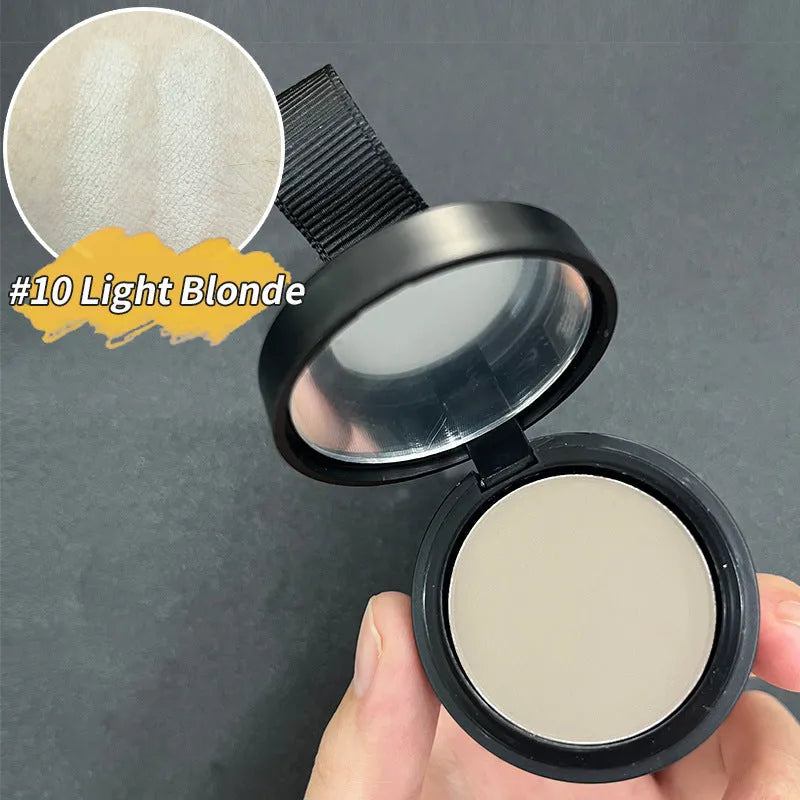 Hairline powder cosmetic product with 14 colour classifications for shadow repair and skin colour improvement