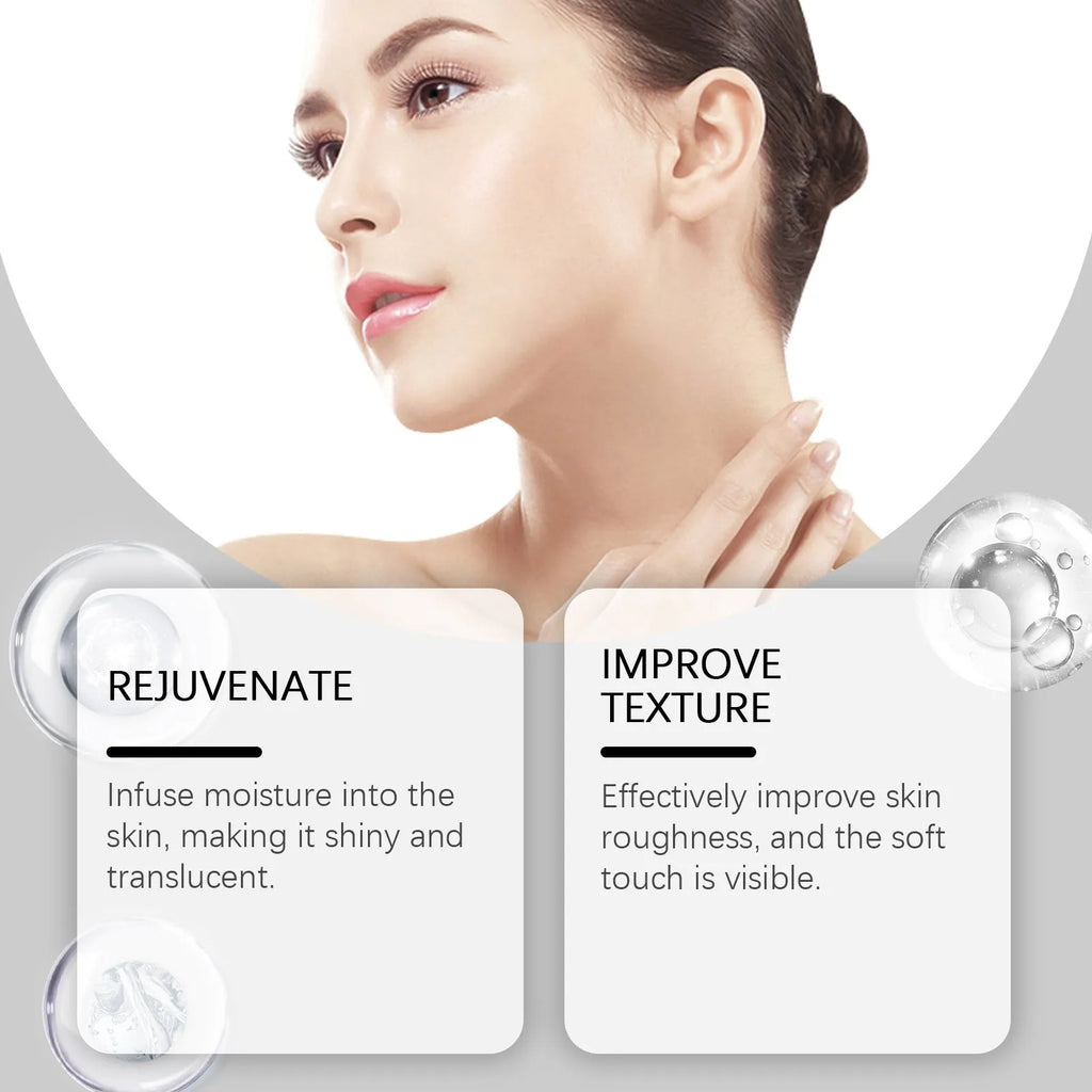 Collagen tightening facial mask sheet 4 pack 23.5 x 16.8 cm for soft delicate skin